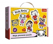 Puzzle Baby Classic 4w1: Wesoła Kicia Kocia (36088)