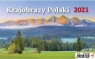 Kalendarz 2021 biurkowy Krajobrazy Polski HELMA
