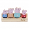 Świnka Peppa: Drewniane figurki 4-pack (07207)