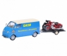 DKW Schnelllaster "DKW" with bike trailer and DKW RT 125, DKW RT 350