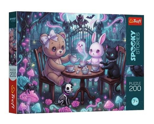 <img src='https://webimage.pl/pics/882/3/d5900511133882.jpg' style='height:440px' /> Puzzle 200 Spooky Stories - Zaczarowany... TREFL