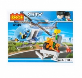 Klocki konstrukcyjne "pojazdy" - 164 elementy