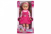 Lalka Natalia chodzi i śpiewa 45 cm w sukience (144882)