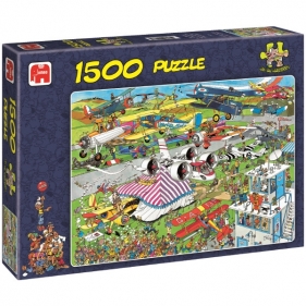 Puzzle 1500: Jan van Haasteren - Pokaz Samolotów (01488)