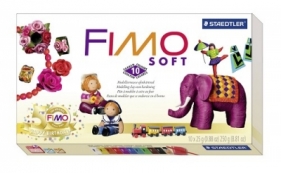 Zestaw FIMO soft, nostalgia w metalowym opakowaniu
