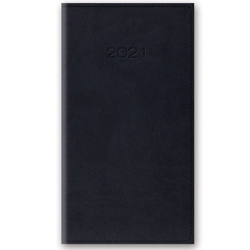 Kalendarz 2021 A6, kieszonkowy, vivella, granatowy 