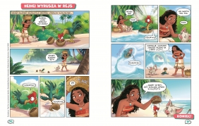 Mój pierwszy komiks. Poziom 1. Podróż w nieznane. Disney Vaiana - Opracowanie zbiorowe
