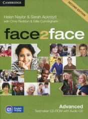 face2face Advanced Testmaker CD-ROM and Audio CD - Ackroyd Sarah, Redston Chris, Cunningham Gillie, Naylor Helen
