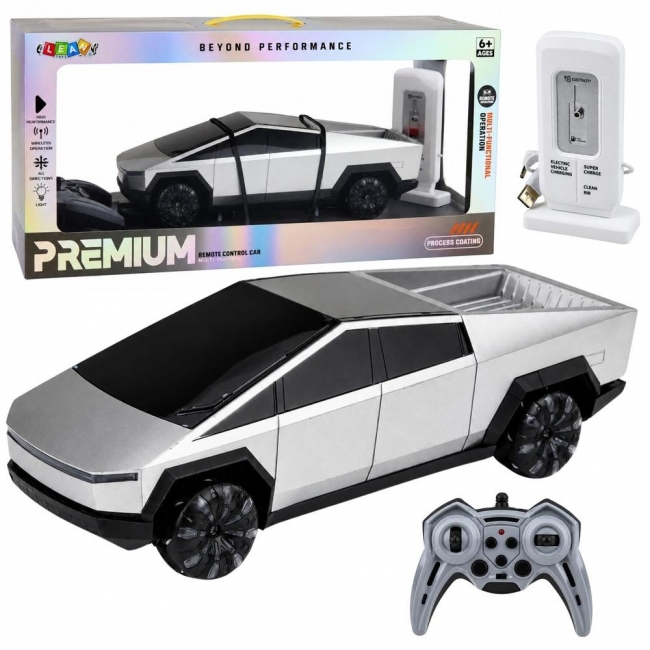 <img src='https://webimage.pl/pics/882/7/d5907990207882.jpg' style='height:440px' /> Samochód pickup elektryczny R/C ze stacją