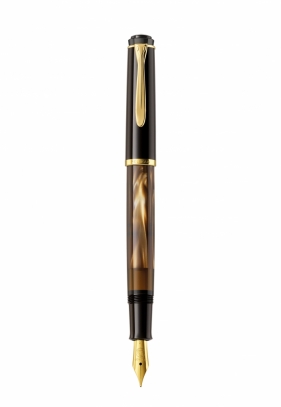 Pióro wieczne Pelikan Classic Marble M200/F - brązowe