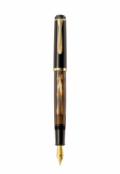 Pióro wieczne Pelikan Classic Marble M200/F - brązowe