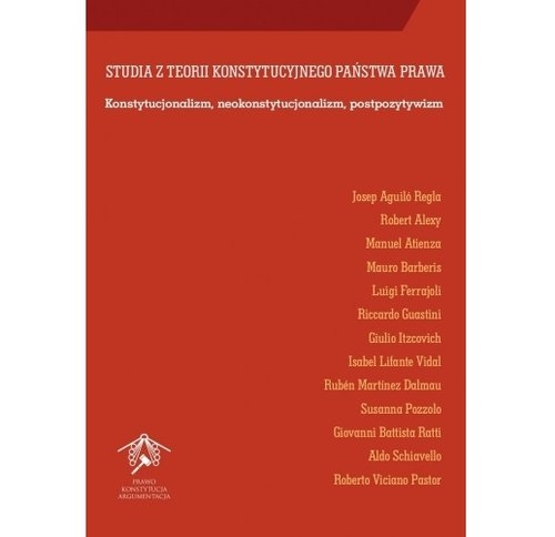 Studia z teorii konstytucyjnego państwa prawa