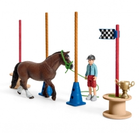 Schleich Horse Club, Wyścig agility dla kuców (SLH42482)