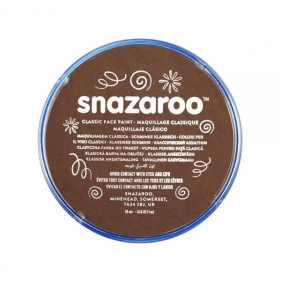 Snazaroo, farba do twarzy i ciała jasnobrązowa, 18 ml (1118988)