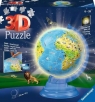  Puzzle 188 elementów 3D Globus podświetlany (11288)od 6 lat