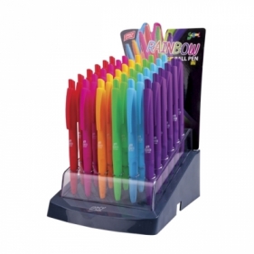 Długopis automatyczny Rainbow 1 mm niebieski