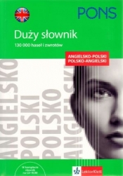 Pons Duży słownik angielsko-polski polsko-angielski z płytą CD - <br />
