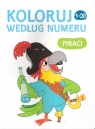 Koloruj według numeru Piraci