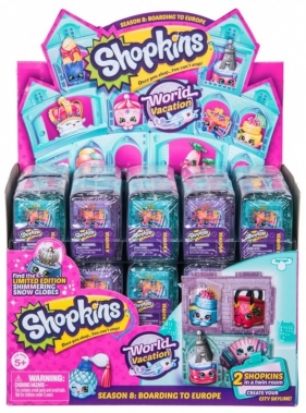 SHOPKINS S8 Wakacje - 2- PAK 30 sztuk/stand (SHP56512)