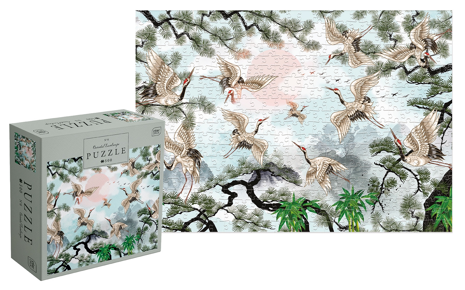 Puzzle 500: Secret Garden 8 - Oriental Landscape
