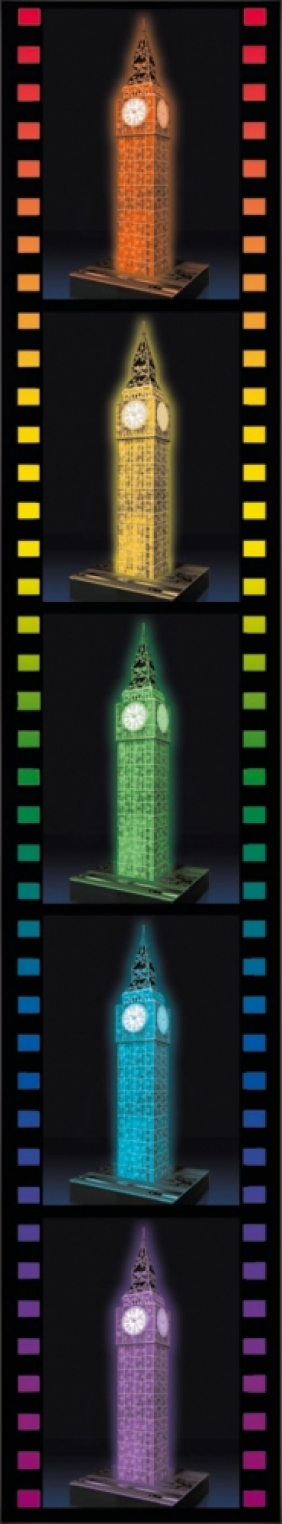 Ravensburger, Puzzle 3D: Big Ben nocą (12588)