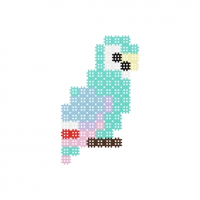 Micro Waffle - Papuga, 80 el. (905883)