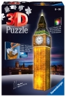 Ravensburger, Puzzle 3D: Big Ben nocą (12588)