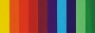 Bibuła krótka zestaw 2, 10 kolorów (341633)