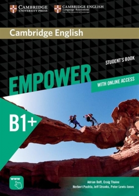 Cambridge English Empower Intermediate Student's book with online access - Doff Adrian, Thaine Craig, Puchta Herbert