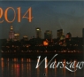 Kalendarz 2014 Warszawa wiszący