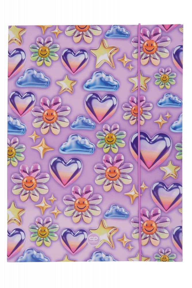 <img src='https://webimage.pl/pics/883/7/d07883CP.png' style='height:440px' /> Coolpack, Teczka kartonowa A4 z gumką - Balloons (07883CP)