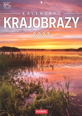 Kalendarz ścienny 2023 A4 - Krajobrazy