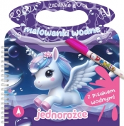 Zadanka & malowanki wodne. Jednorożce - Wioleta Żyłowska