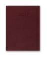 Kalendarz 2017 A4 31T Vivella menadżerski bordowy
