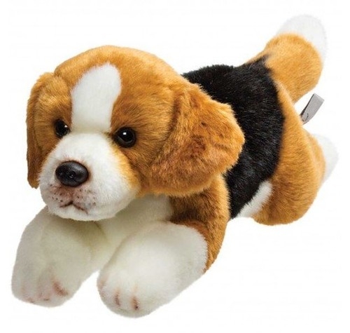 Leżący pies Beagle 30 cm (12088)
