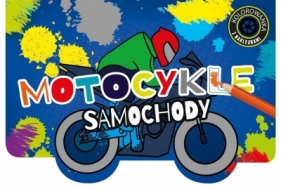 Kolorowanka z wykrojnikiem Motocykle i samochody