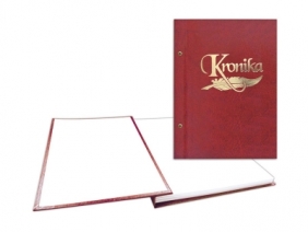 Kronika Warta złocona - bordowy 100 k. 31 x 42 cm (319-077)