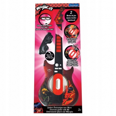 <img src='https://webimage.pl/pics/884/1/d3380743091884.jpg' style='height:440px' /> Gitara elektryczna Miraculous Lexibook K260MI