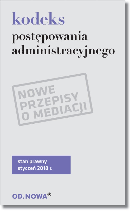 Kodeks postępowania administracyjnego