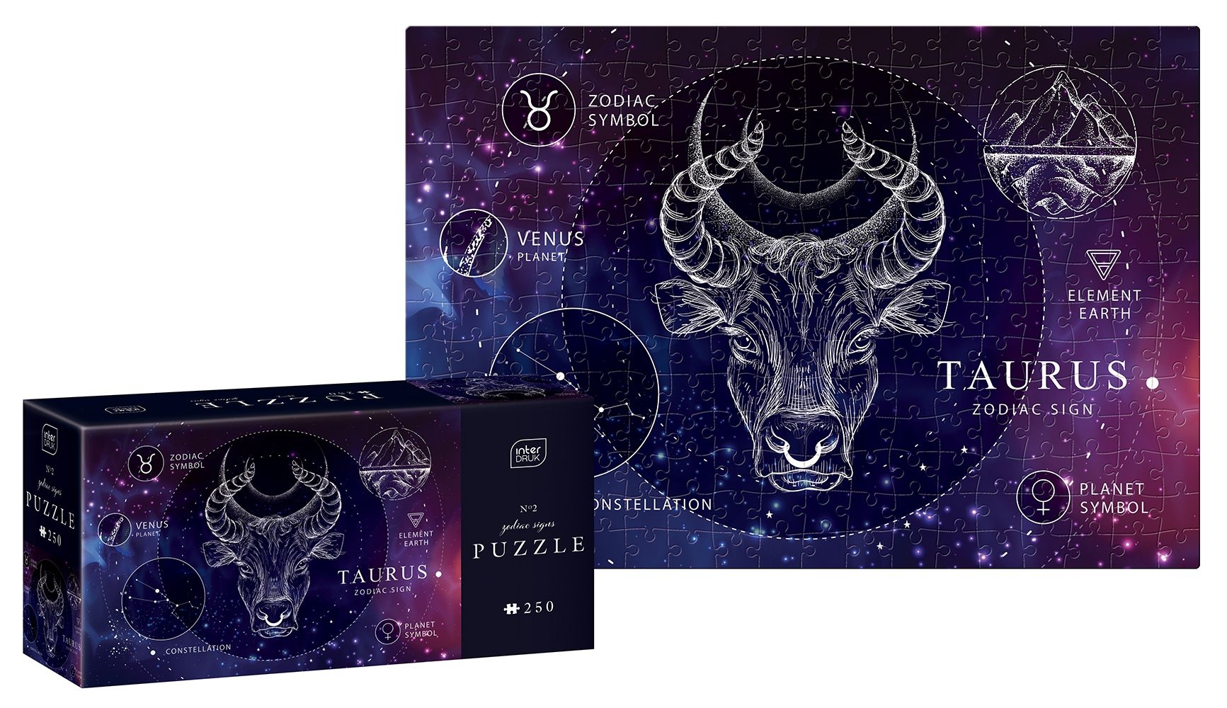 Puzzle 250: Zodiac Signs 2 - Taurus