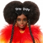 Barbie Extra: Modna lalka w tęczowym płaszczu (GRN27/GVR04)