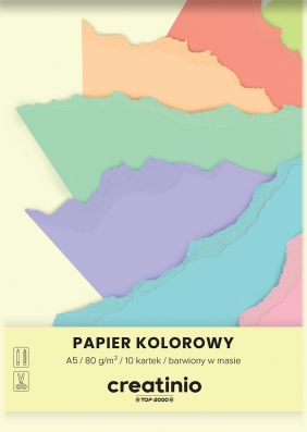 Papier kolorowy Creatinio A5/10k 80g