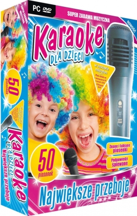 Karaoke Dla Dzieci: Największe Przeboje - z mikrofonem (PC-DVD)