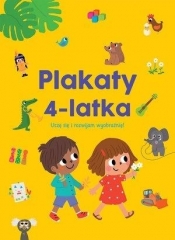 Plakaty 4-latka. Uczę się i rozwijam wyobraźnię! - Isabelle Jacqué