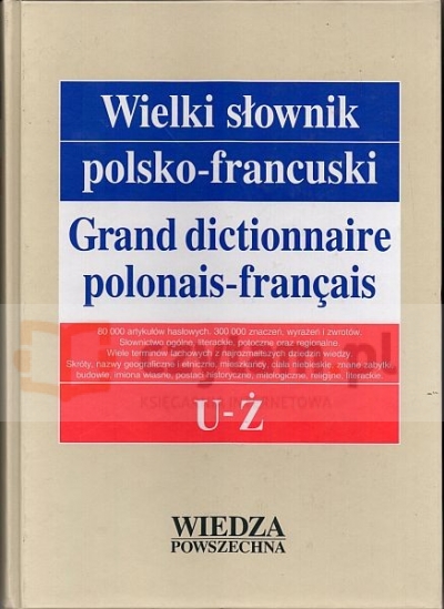 WP Wielki słownik polsko-francuski T.5 (U-Ż)