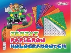 Zeszyt papierów samoprzylepne hologramowe B5