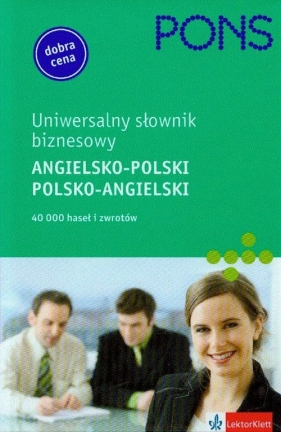 Pons uniwersalny słownik biznesowy angielsko-polski polsko-angielski - <br />