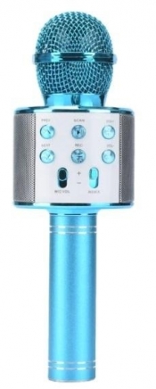Mikrofon zabawkowy JYWK369-3 niebieski