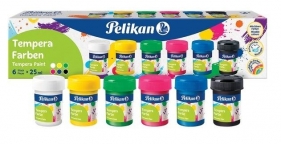 Farby plakatowe 6 kolorów PELIKAN