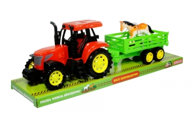 Traktor z przyczepą polski moduł